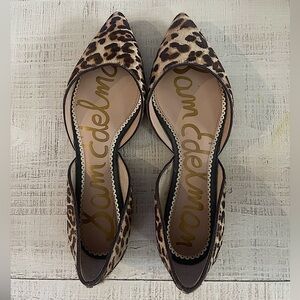 Sam Edelman Leopard Flats